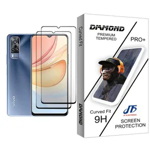 JF Diamond Glass2 Ceramics Screen Protector For  Y33 Pack Of 2