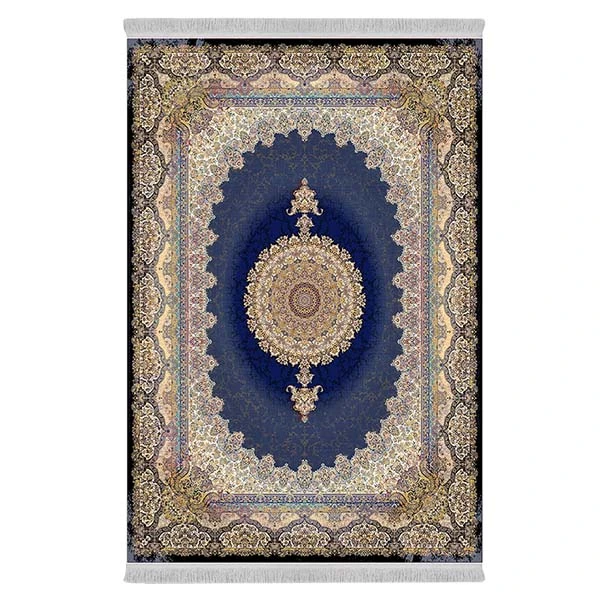 فرش پارچه‌ای دفه مدل فرشینه طرح مدرن کد 256