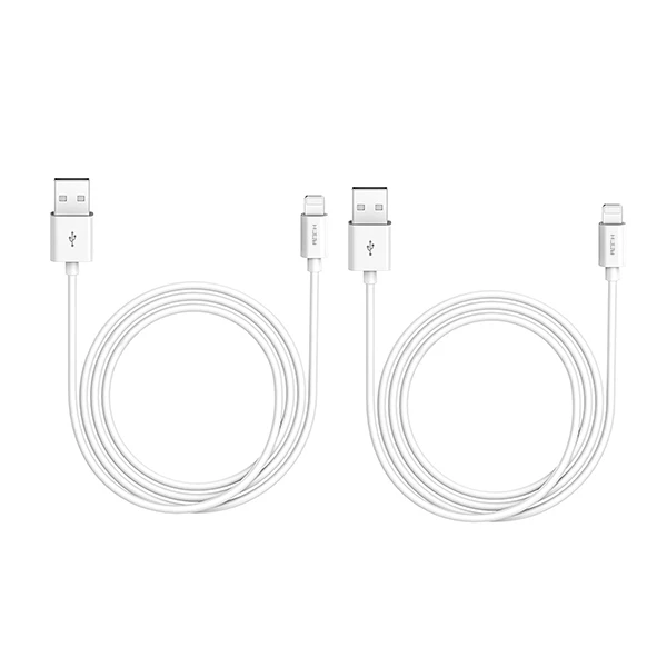 کابل تبدیل USB به لایتنینگ راک مدل RCB0686 طول 1.5 متر بسته 2 عددی 