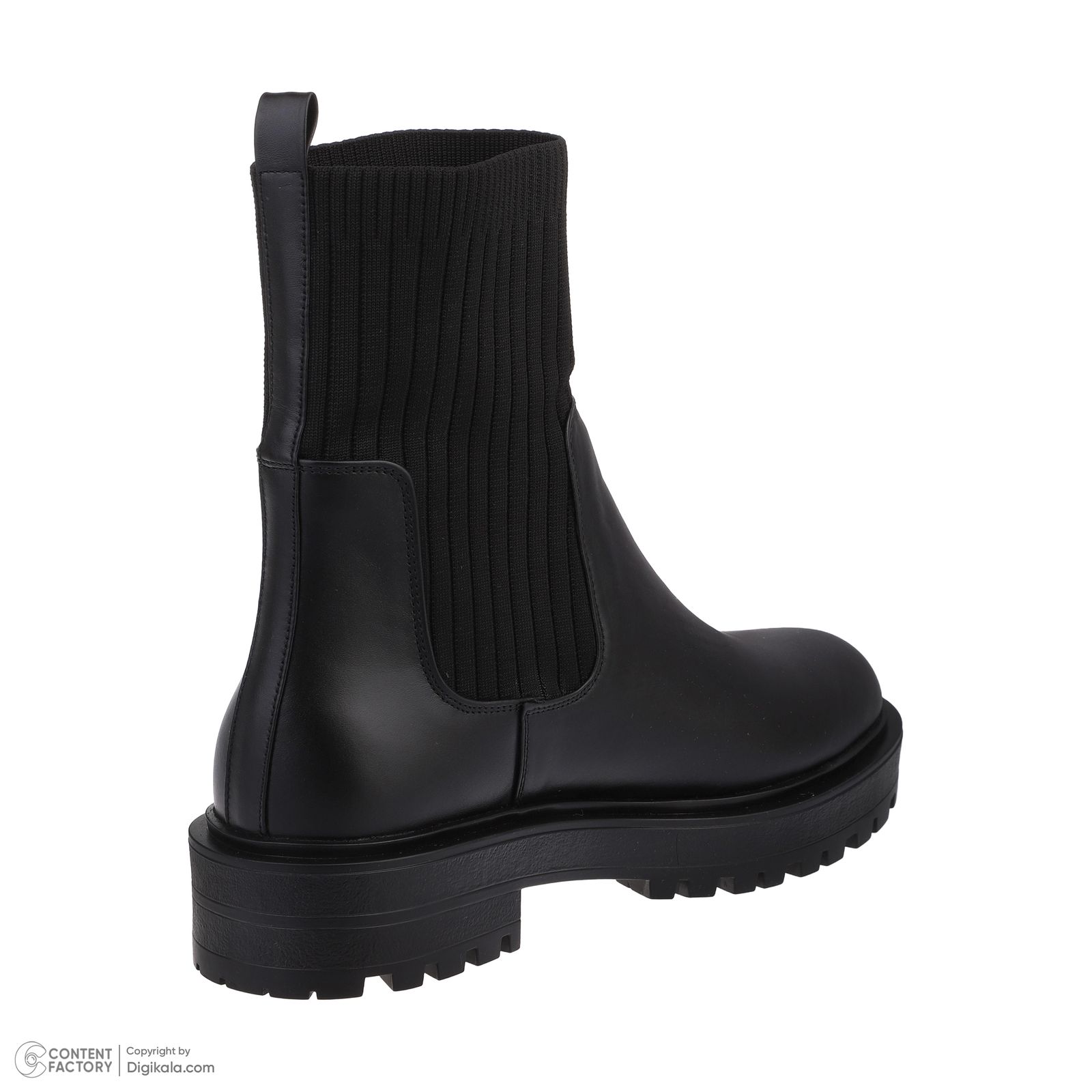 نیم بوت زنانه چرم مشهد مدل J2641-001 -  - 4