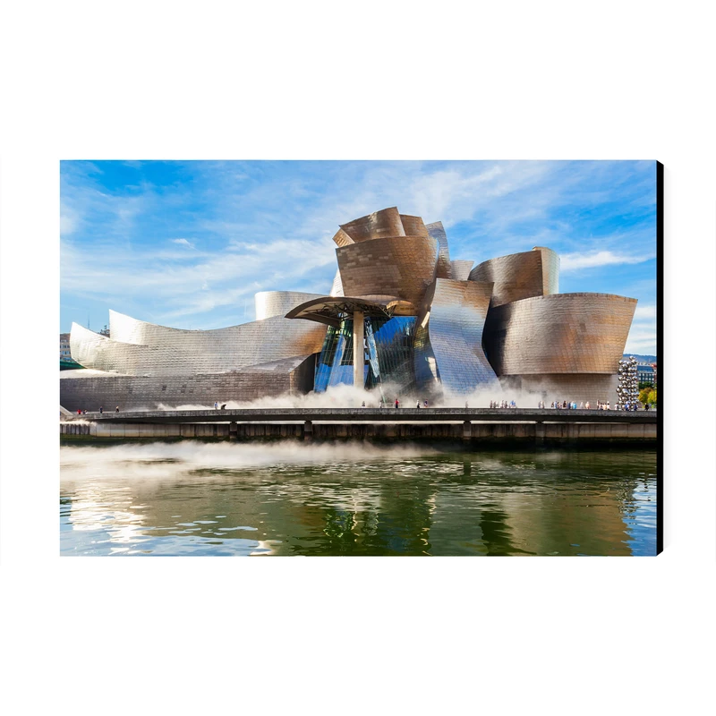 تابلو شاسی عرش طرح گردشگری اسپانیا مدل موزه گوگنهایم بیلبائو کد As6369