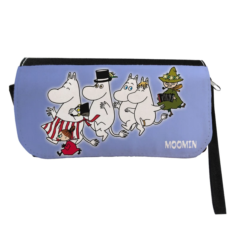  جامدادی مدل دوزیپ طرح انیمیشن مومین ها کد NI1338