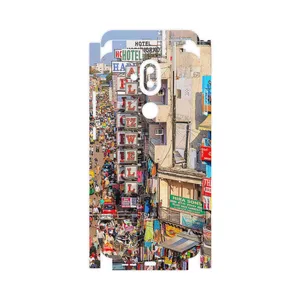 MAHOOT City of Delhi-FullSkin Cover Sticker for Nokia 8.1