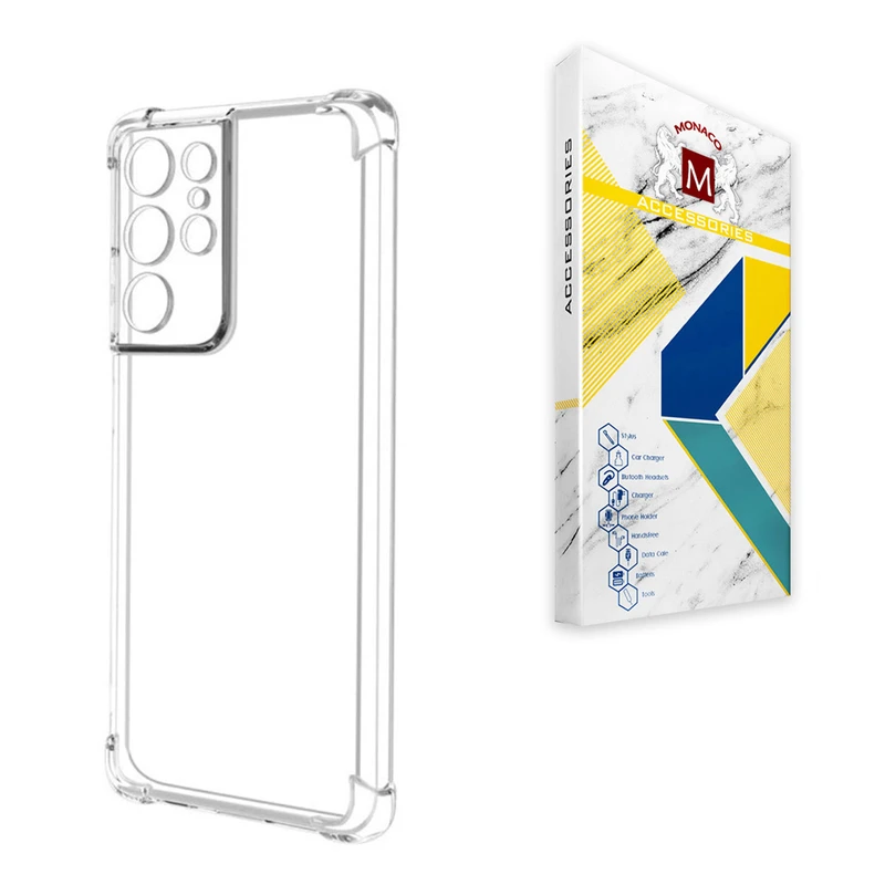 کاور موناکو مدل Anti Shock مناسب برای گوشی موبایل سامسونگ Galaxy S21 Ultra