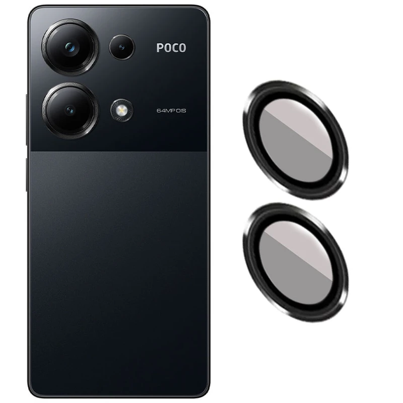 محافظ لنز دوربین مسیر مدل رینگی مناسب برای گوشی موبایل شیائومی Poco M6 Pro 4G
