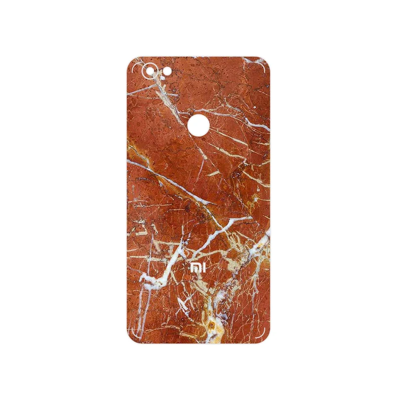 برچسب پوششی ماهوت مدل Red Marble مناسب برای گوشی موبایل شیائومی Redmi Note 5A Prime