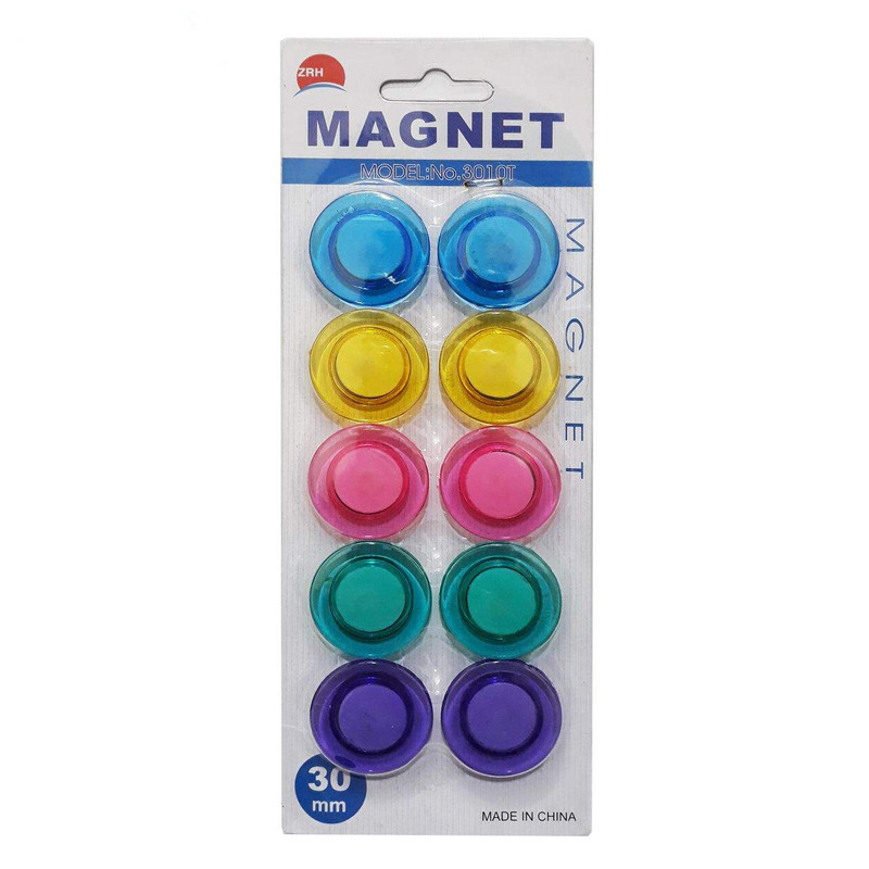 آهن ربا مدل ZRH کد 30MM بسته 10 عددی