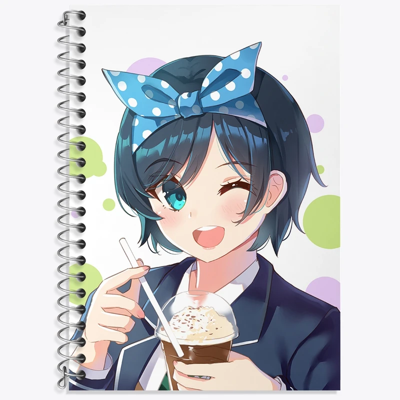 دفتر لغت 50 برگ خندالو طرح روکا انیمه کانوجو اوکاری کد 34802