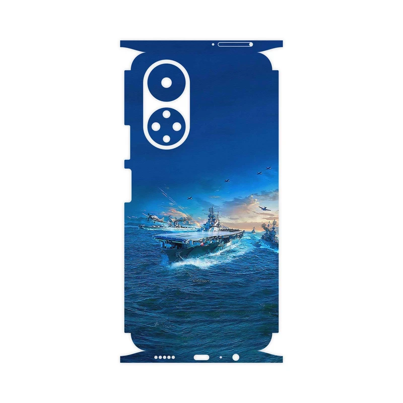 برچسب پوششی ماهوت مدل Warship-FullSkin مناسب برای گوشی موبایل آنر X7