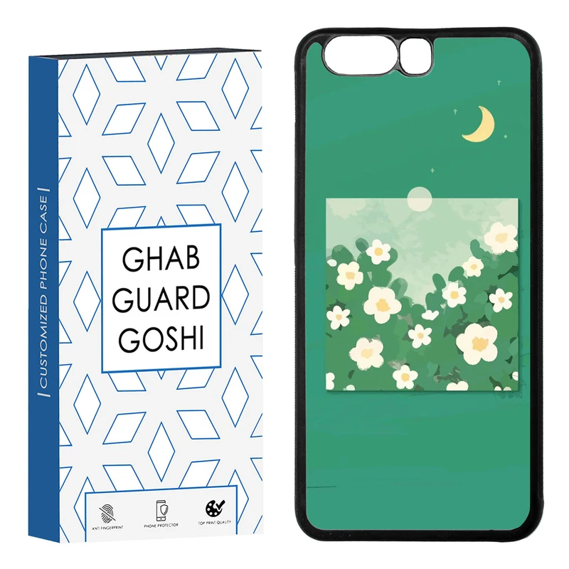 کاور قاب گارد گوشی طرح گل کد TPU-028 مناسب برای گوشی موبایل هوآوی P10