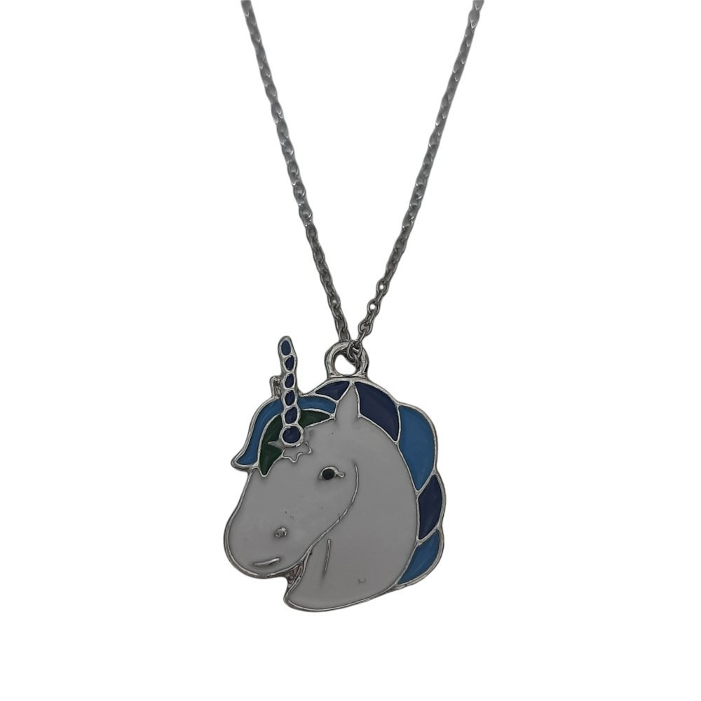 گردنبند دخترانه مدل تک شاخ 01 گردنبند دخترانه مدل تک شاخ 01