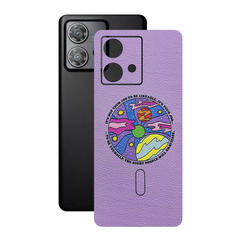 برچسب پوششی ریمکس مدل Leth طرح فانتزی مناسب برای گوشی موبایل موتورولا Edge 40 Neo