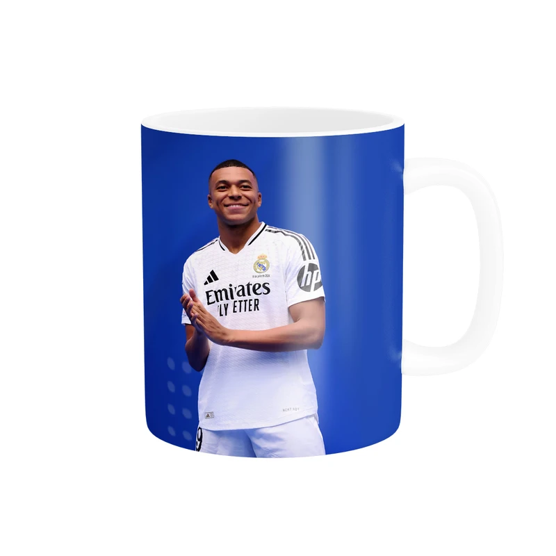 ماگ طرح کلین امبامپه مدل رئال مادرید کد 0018