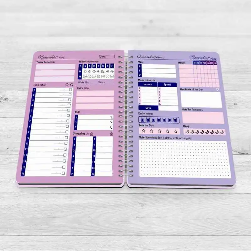 دفتر برنامه ریزی 75 برگ مستر راد مدل پلنر روزانه کد 1617