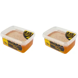 عسل گلهای وحشی با موم روشنی - 1000 گرم بسته 2 عددی