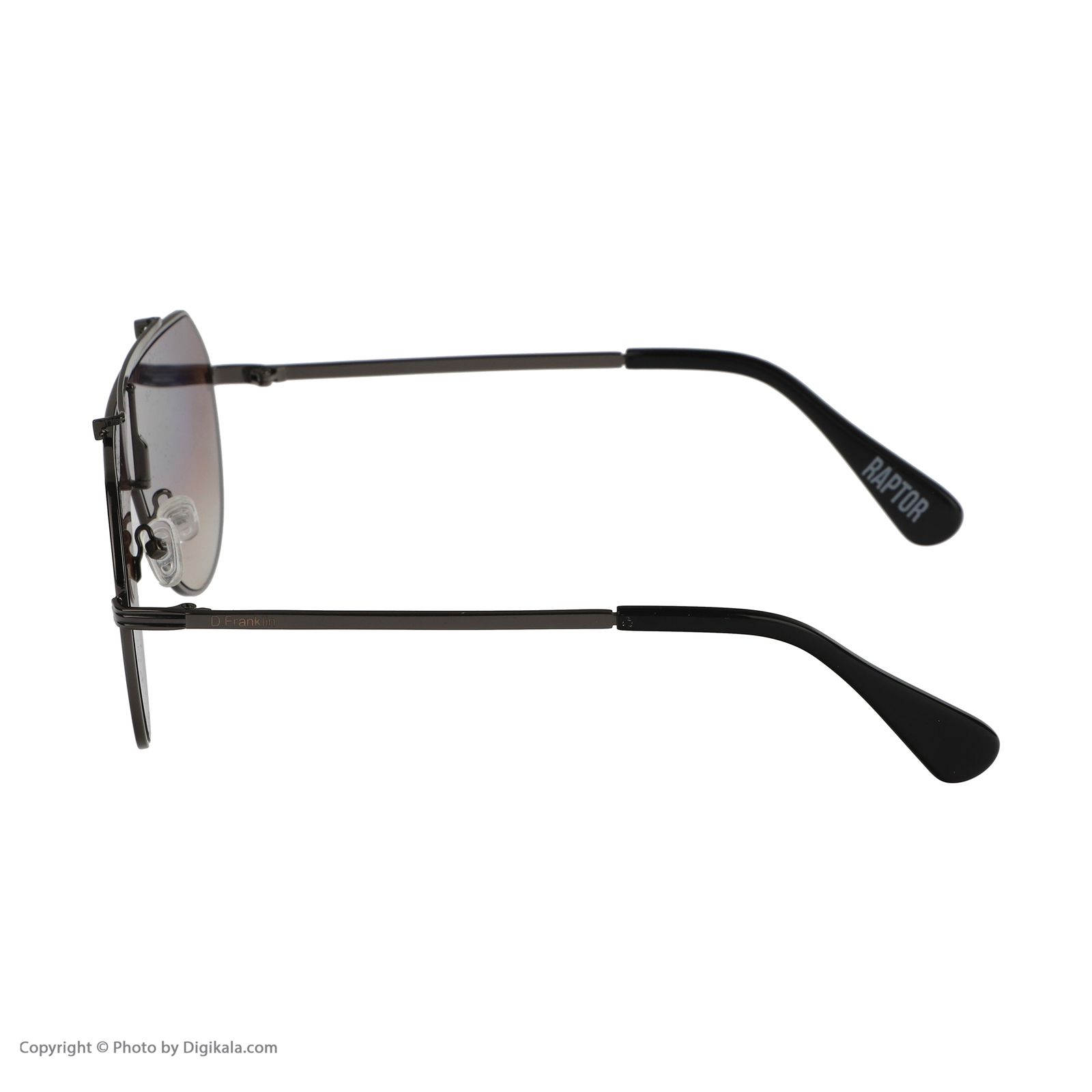 عینک آفتابی دیفرنکلین مدل 816 raptor av gunmetal silver -  - 5