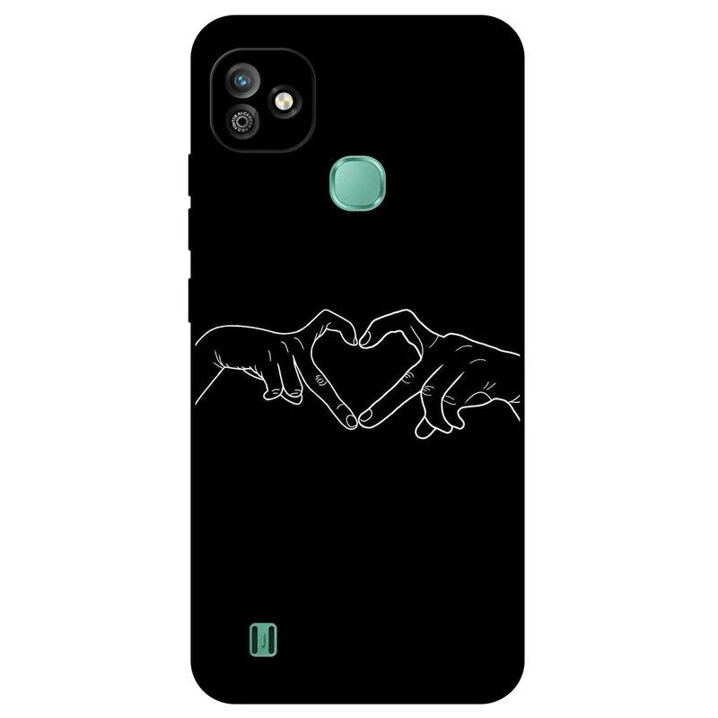 کاور مگافون طرح عشق مدل 1857 مناسب برای گوشی موبایل اینفینیکس Smart HD 2021