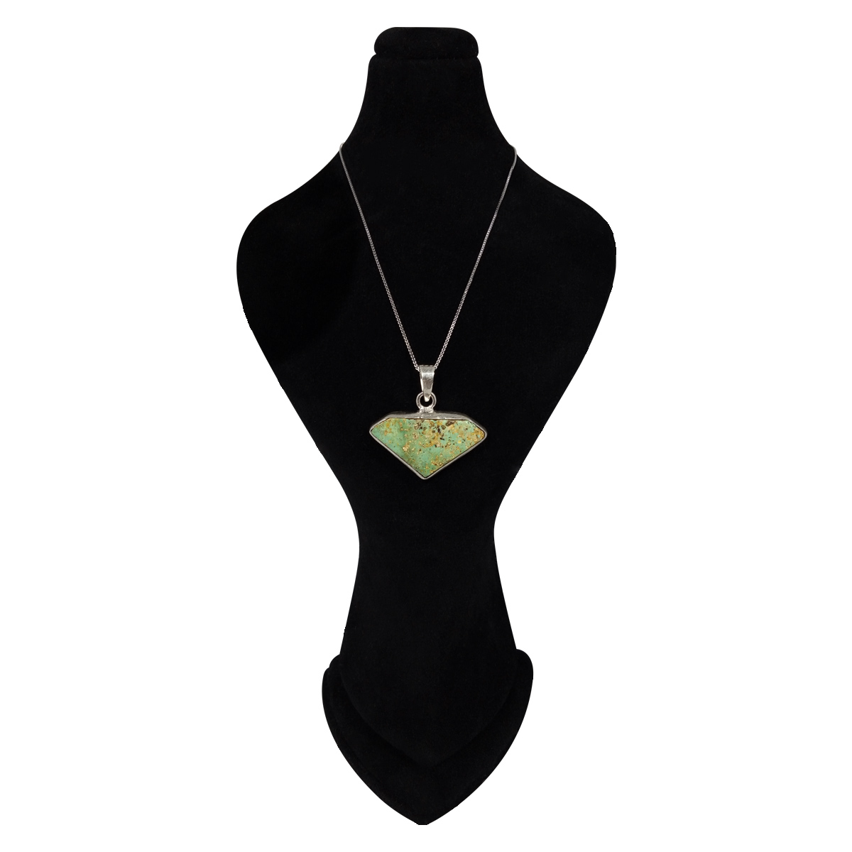گردنبند نقره زنانه سورئال دیزاین طرح الماس