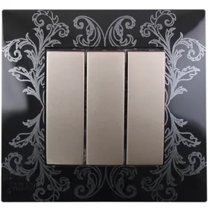 کلید سه پل جهان الکتریک مدل صدف کد JES01032016