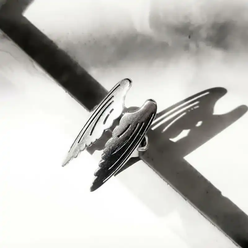 انگشتر زنانه مدل بال فرشته 33