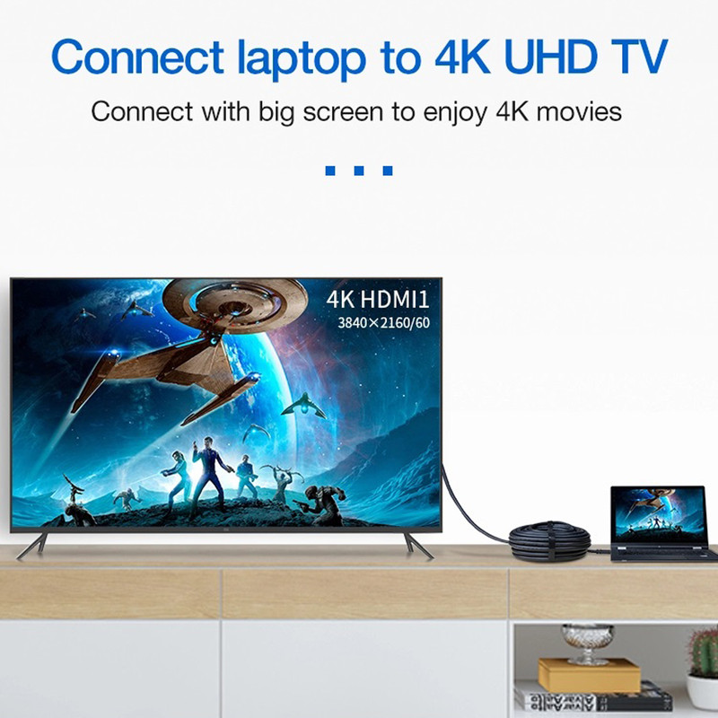 کابل HDMI یو اِل‌ تی یونیت مدل 4k طول 5 متر 2