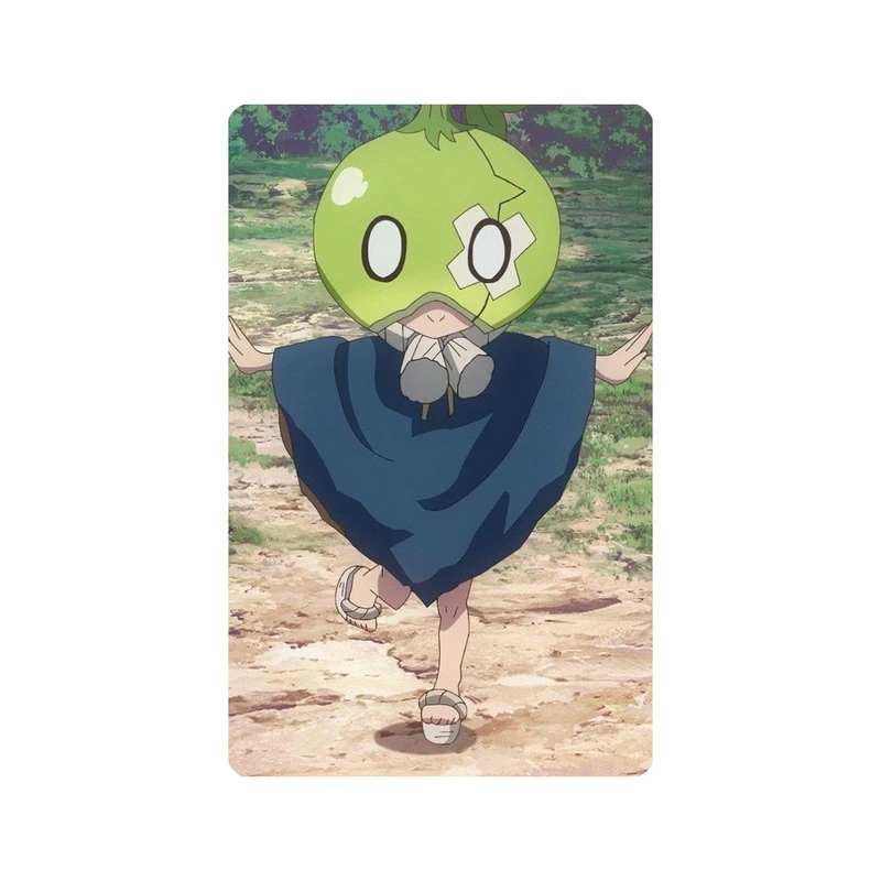 استیکر کارت مدل انیمه طرح سنکو ایشیگامی دکتر استون Senku Ishigami dr stone کد 5986