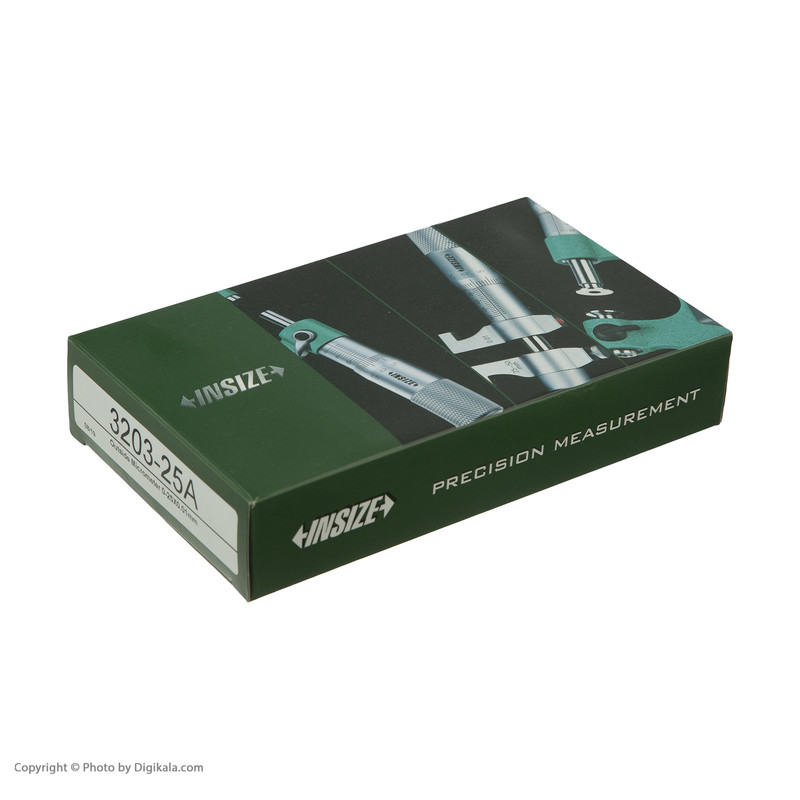میکرومتر اینسایز کد 25A-3203 گستره 25-0 میلیمتر
