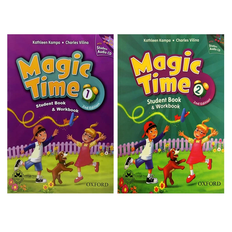 کتاب Magic Time اثر Kathleen Kampa And Charles Vilina انتشارات اشتیاق نور دو جلدی