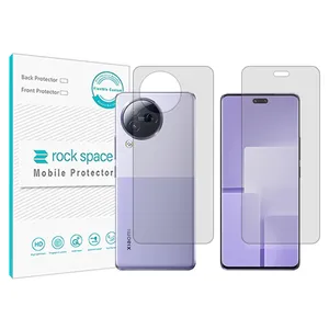 Rockspace transparent screen protector HyGEL model suitable for Xiaomi Civi 3 mobile phone with back protector