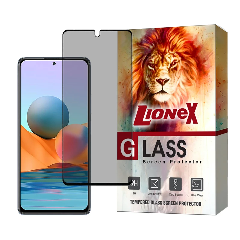محافظ صفحه نمایش حریم شخصی لایونکس مدل PRIVFULLL مناسب برای گوشی موبایل شیائومی Redmi Note 11 Pro 5G/ Note 11 Pro Plus 5G /Mi 11i / 11i HyperCharge 5G/ Poco F3 / Poco F4 / Poco F4 GT / Poco X4 Pro 5G 