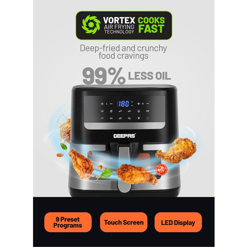 سرخ کن بدون روغن جی پاس مدل GAF37543