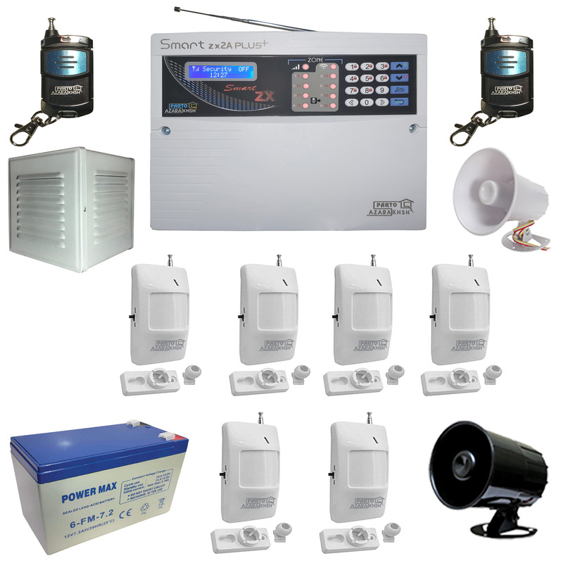 دزدگیر اماکن پرتو آذرخش مدل Smart ZX2A Plus E دزدگیر اماکن پرتو آذرخش مدل Smart ZX2A Plus E