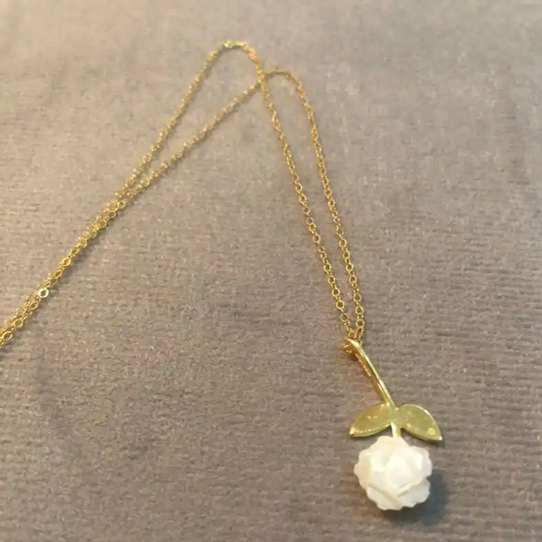 گردنبند طلا 18 عیار زنانه دوست خوب مدل dk659