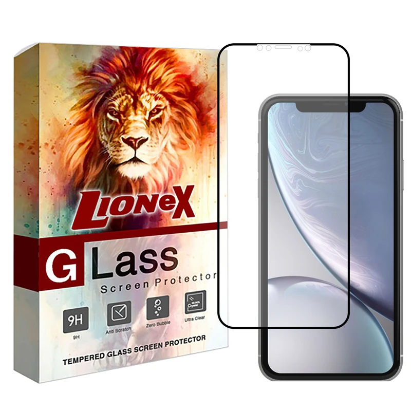 محافظ صفحه نمایش سرامیکی مات لایونکس مدل MCERAMLION مناسب برای گوشی موبایل اپل iPhone XR