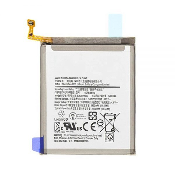 باتری موبایل مدل BA202ABUظرفیت 3000 میلی آمپر ساعت مناسب برای گوشی موبایل سامسونگ Galaxy A20E 
