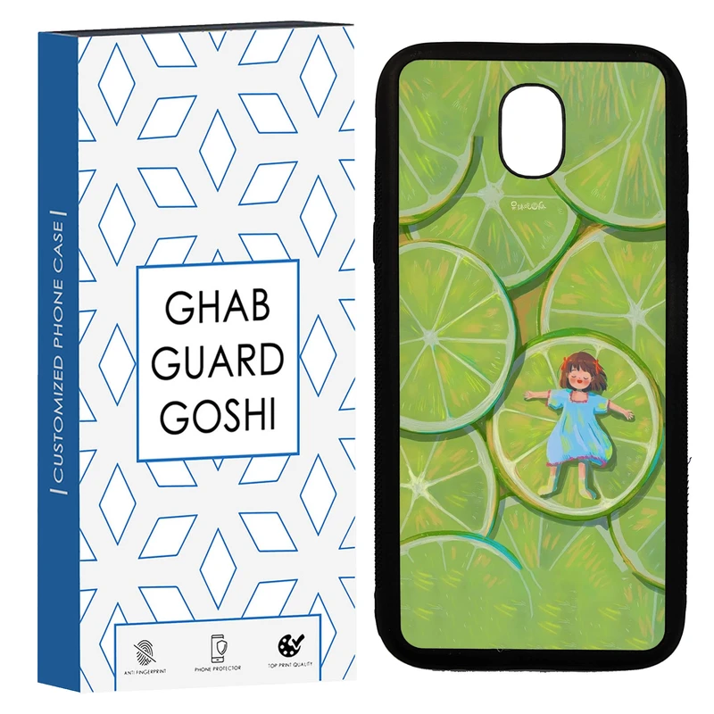 کاور قاب گارد گوشی طرح دختر لیمویی کد TPU-258 مناسب برای گوشی موبایل سامسونگ Galaxy J5 PRO