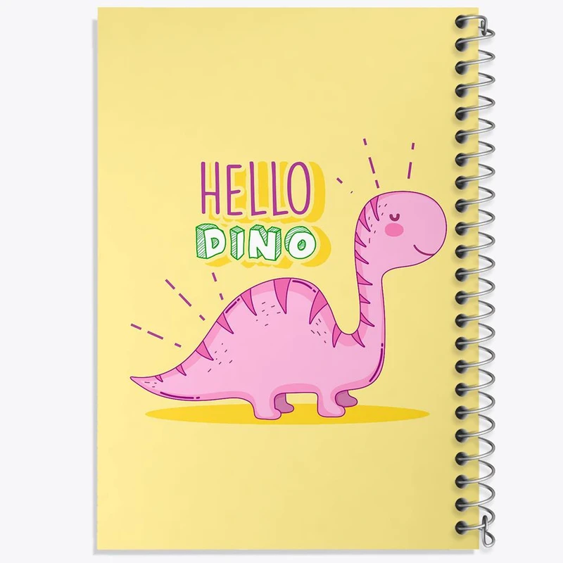 دفتر نقاشی 50 برگ خندالو مدل دایناسور بامزه کد 29265