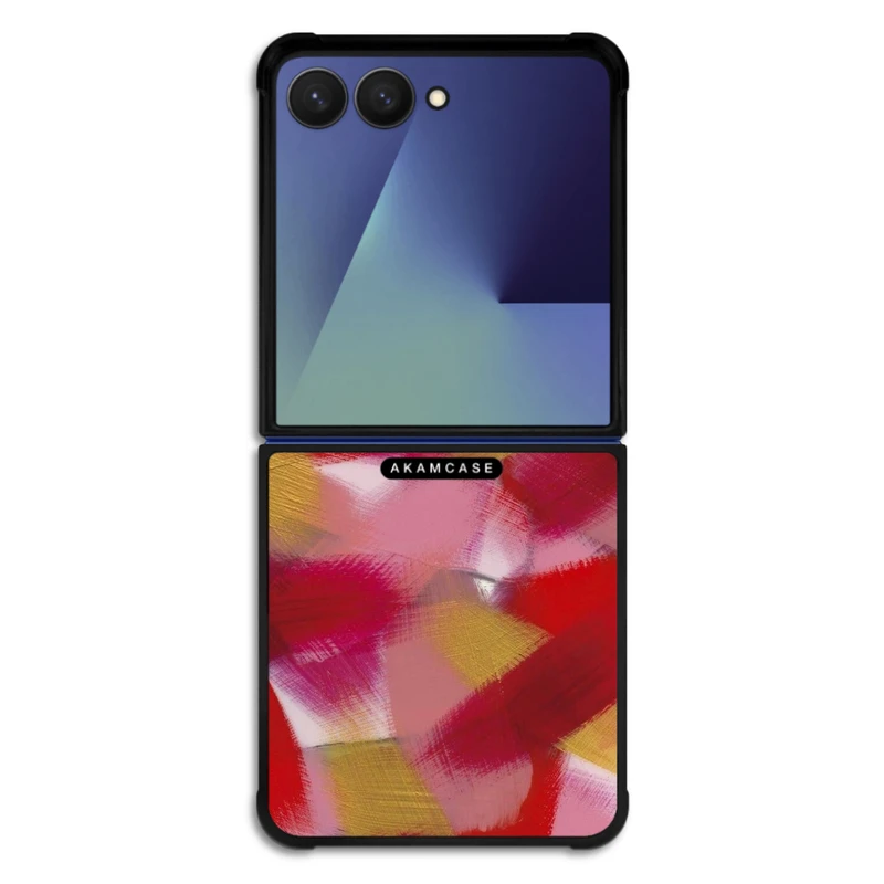 کاور آکام مدل AMC-WSGZFLIP7-WATER COLOR-15 مناسب برای گوشی موبایل سامسونگ Galaxy Z Flip 7