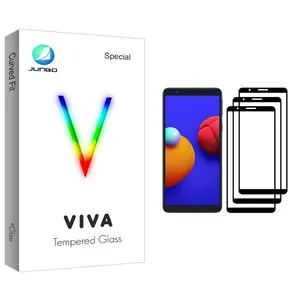 Junbo Viva Glass Screen Protector For Samsung Galaxy A01 Core Pack Of 3