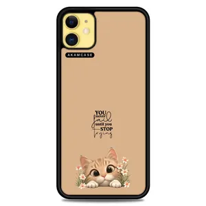 AKAM AMC-WA11-ANIMALS QOUTES-17 Cover For Apple iPhone 11