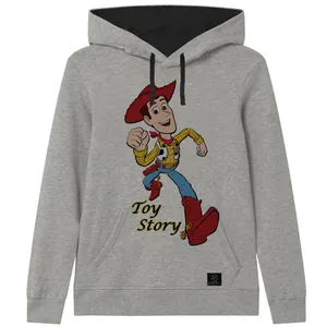 هودی پسرانه 27 مدل TOY STORY کد V98 رنگ طوسی