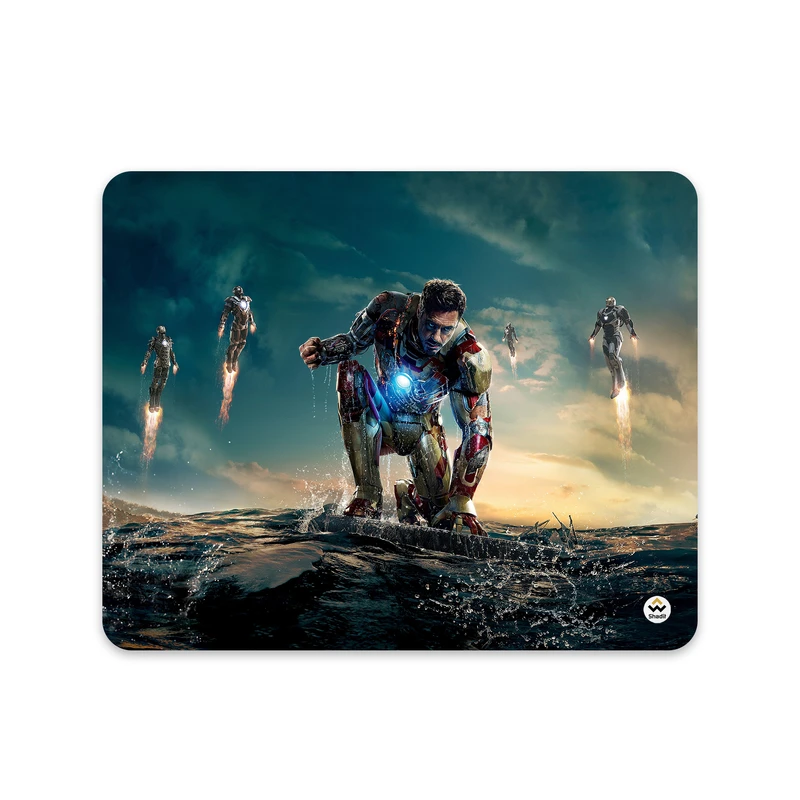 ماوس پد شادیت مدل Iron Man کد621 سایز 24*19 سانتی متر