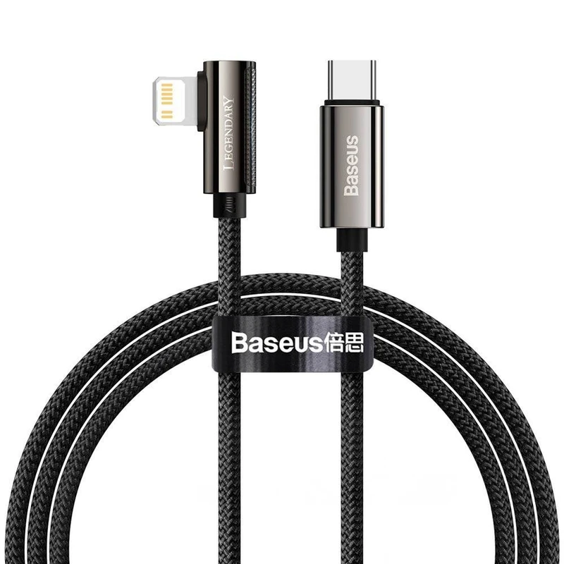 کابل تبدیل USB-C به لایتنینگ باسئوس مدل Legend Series طول 1 متر