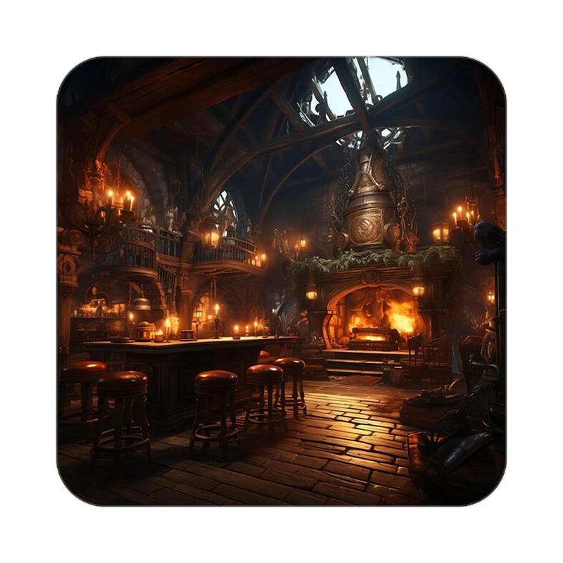 زیر لیوانی کاکتی طرح هری پاتر Harry Potter مدل mp41372