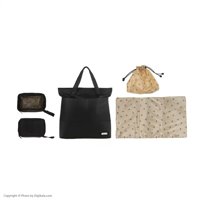 کیف لوازم کودک بی بی ماک کد 03 مجموعه 5 عددی