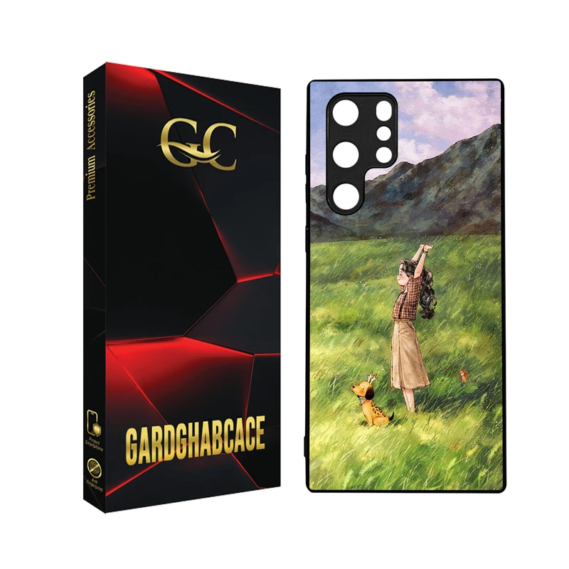 کاور گارد قاب کیس مدل دخترانه T مناسب برای گوشی موبایل سامسونگ  Galaxy S22 Ultra  
