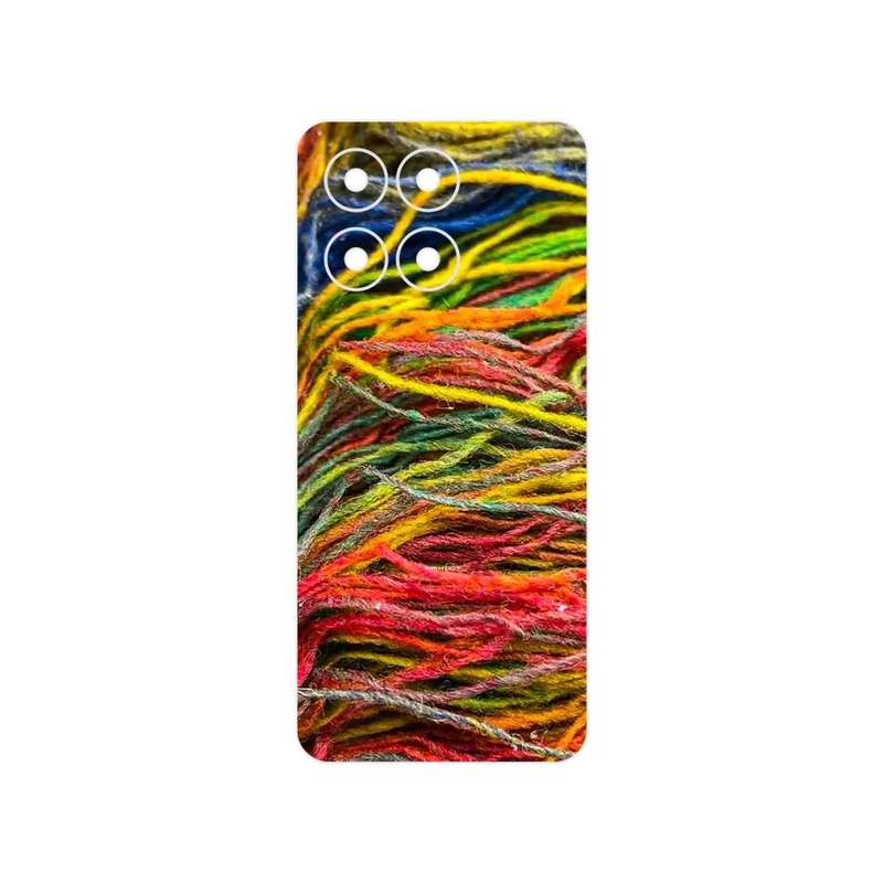 برچسب پوششی ماهوت مدل Fabric Texture 9 مناسب برای گوشی موبایل آنر X6a