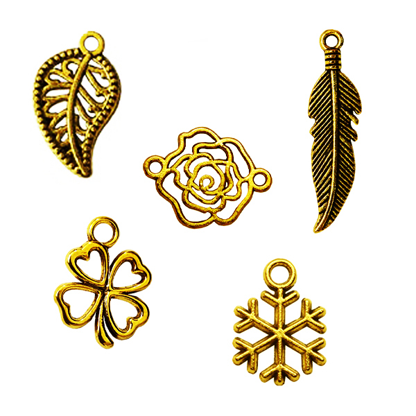 آویز دستبند کد AD 154 مجموعه 5 عددی