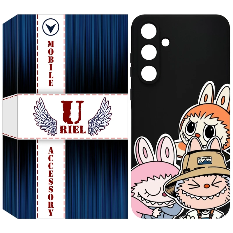 کاور یوریل مدل KSH کد 145 طرح لبوبو Labubu مناسب برای گوشی  موبایل سامسونگ Galaxy S25 FE