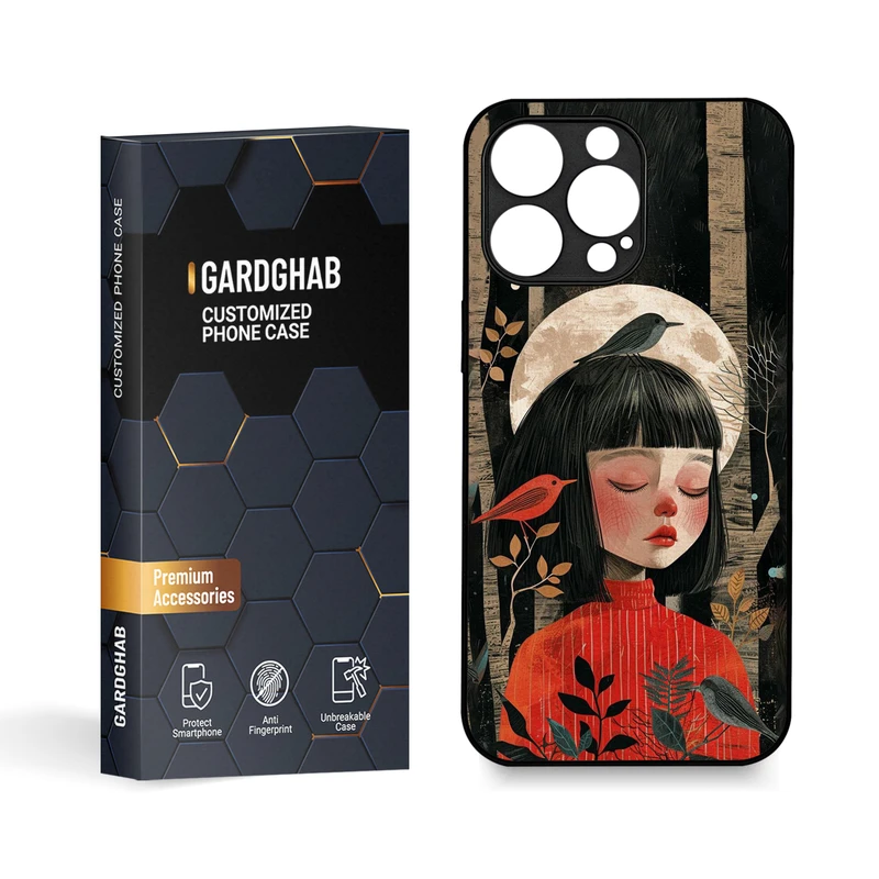 کاور گارد قاب مدل دخترانه مناسب برای گوشی موبایل اپل iPhone 15 Pro Max